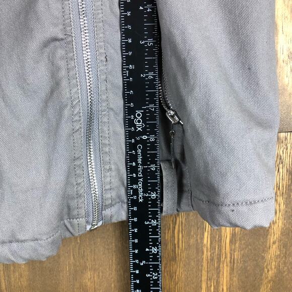 Jou Jou Womens Jacket Brown Faux Fur Winter Warmth Stretch Large - Picture 9 of 13